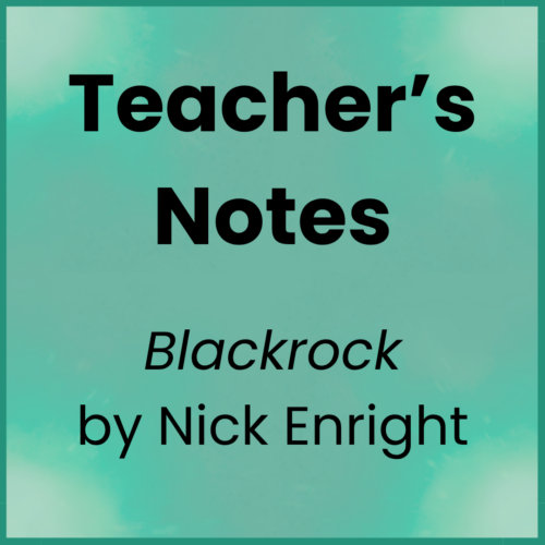 Blackrock_Teacher's Notes