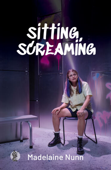 sitting, screaming